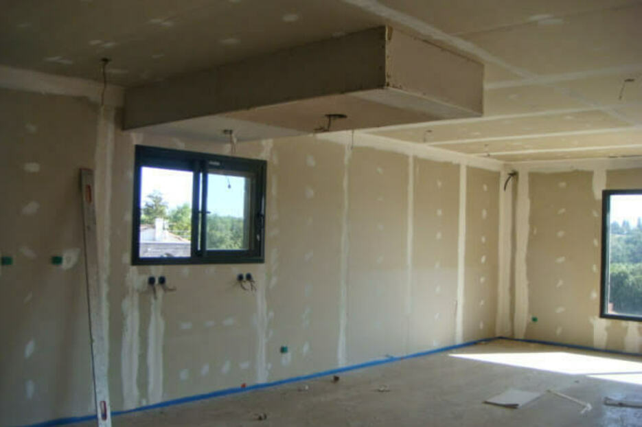 Pose de pl�tre Thonon